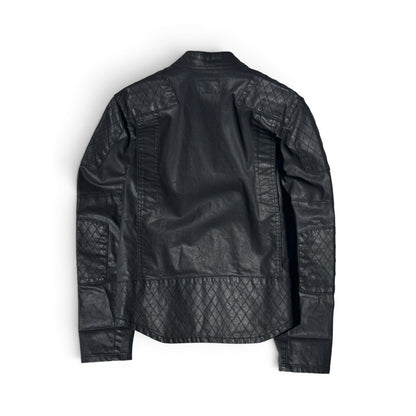 Polo Ralph Lauren Quilted Moto Jacket Black Women