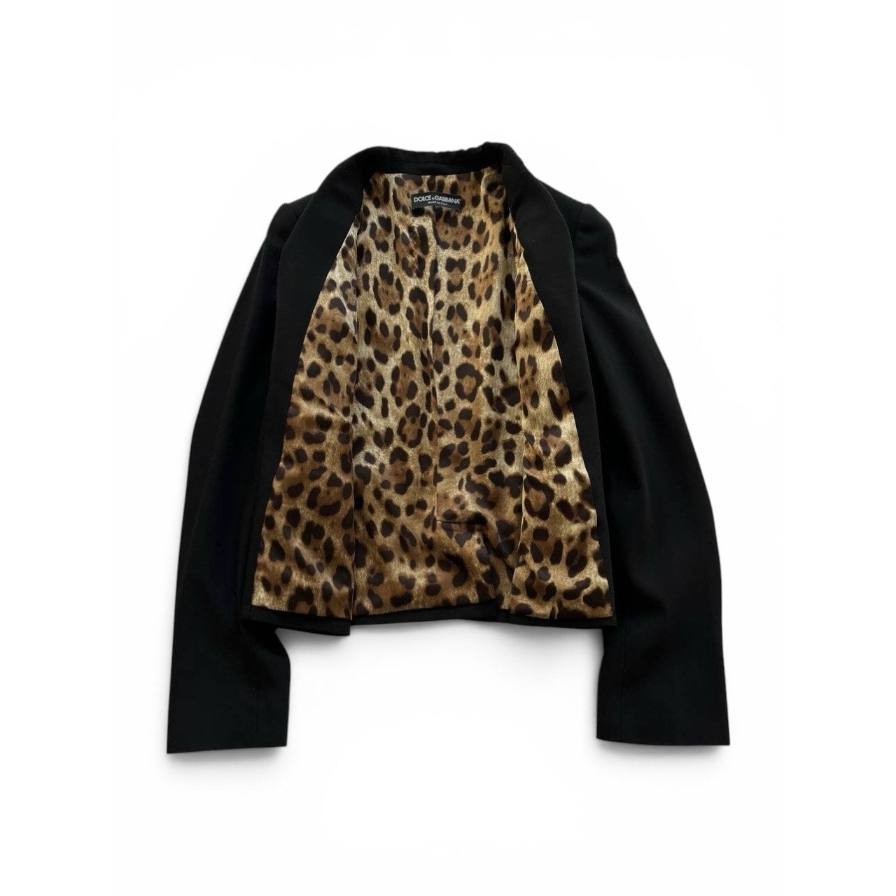 Dolce & Gabbana Cropped Wool Blazer