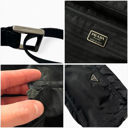 Prada Tessuto Nylon Shoulder Bag