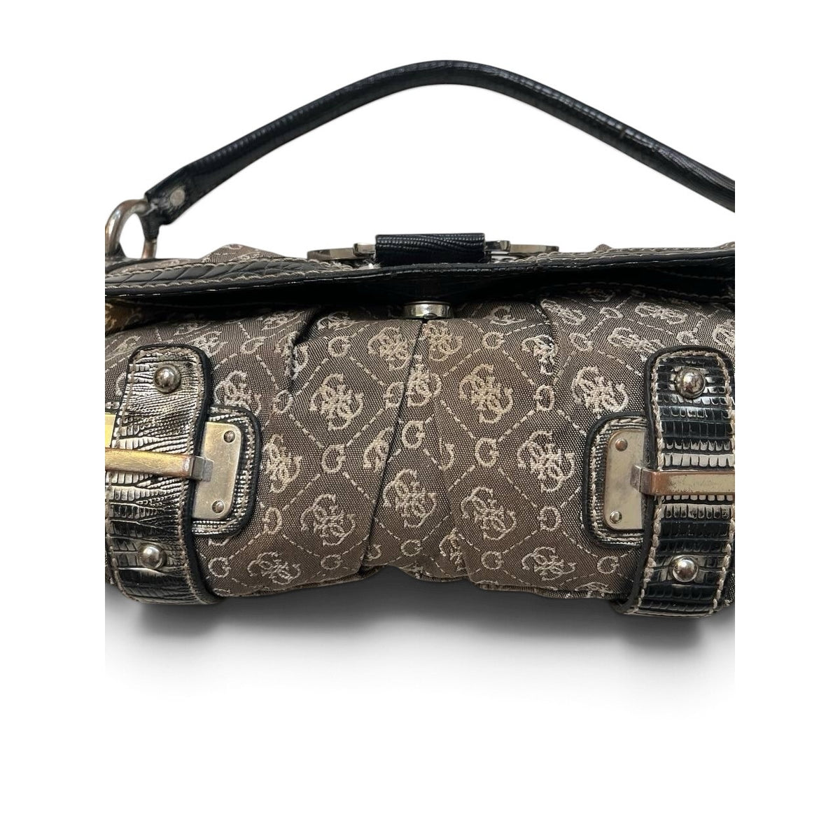 Guess Vintage Y2K Monogram Shoulder Bag