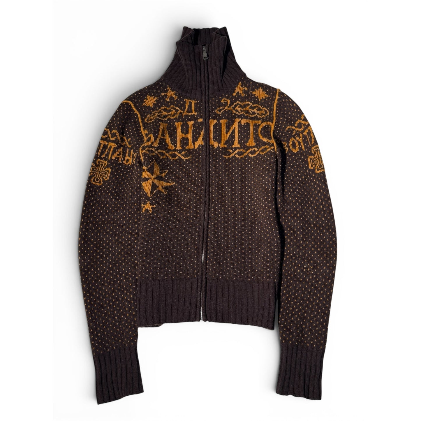 FW04 Diesel "Bandits" Wool Knit Sweater