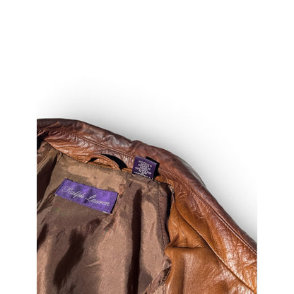 Ralph Lauren Purple Label Lambskin Leather Jacket