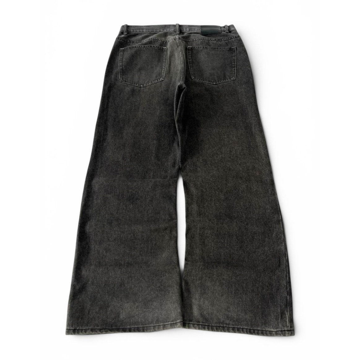 Acne Studios Wide Leg Jeans Washed Black