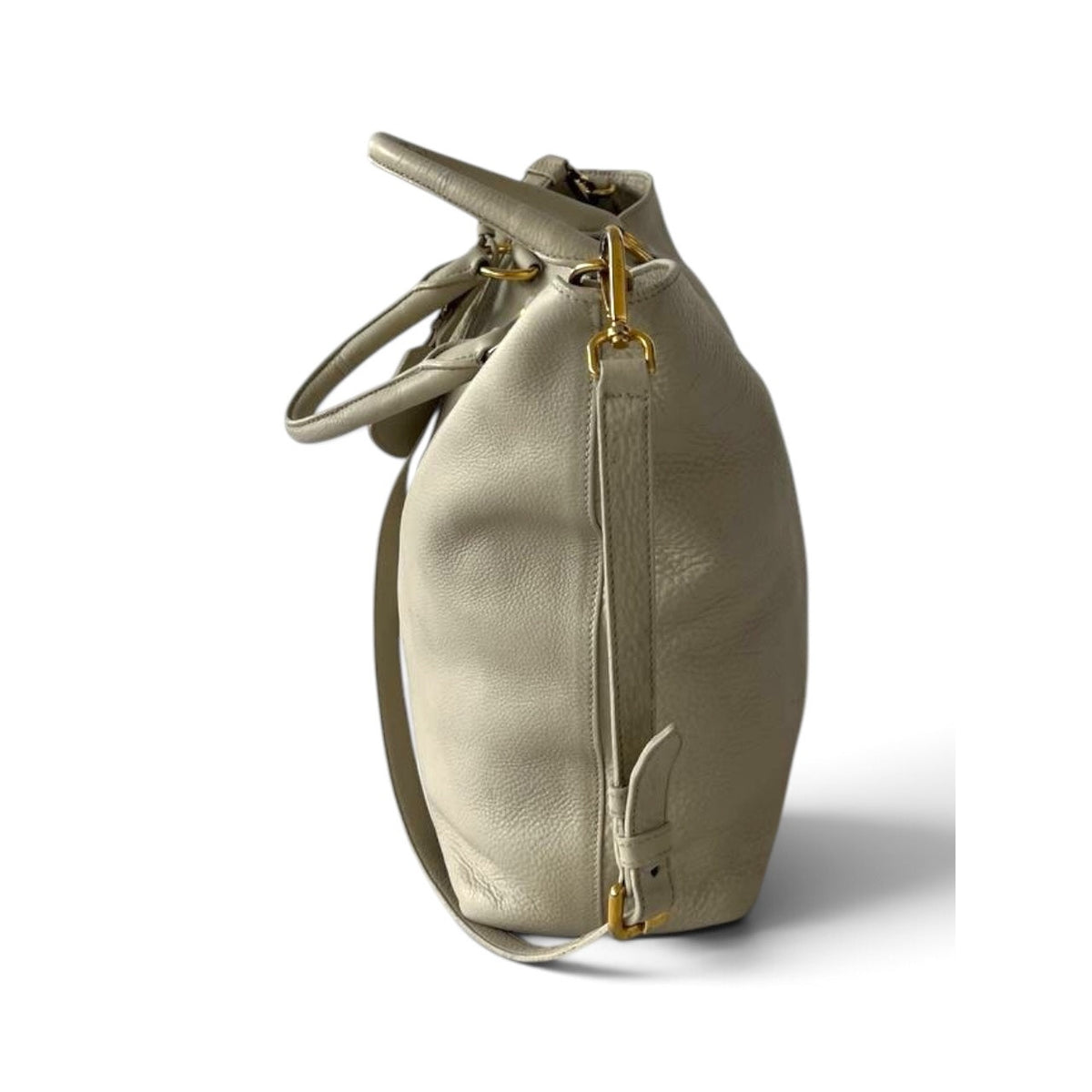 Prada Vitello Daino Leather Tote Bag