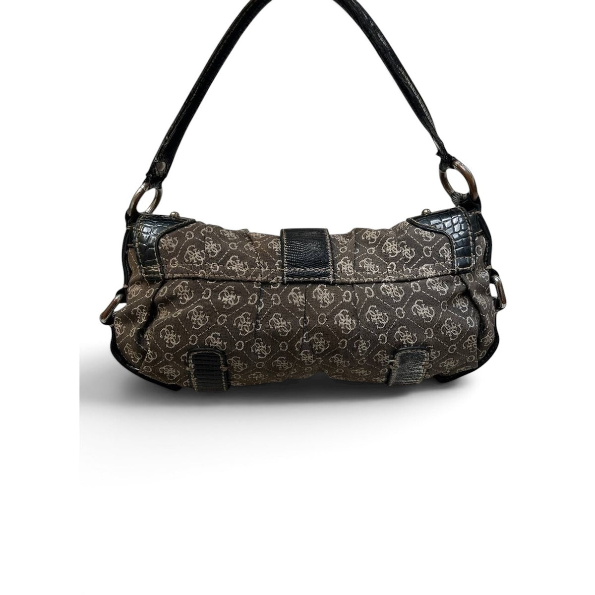 Guess Vintage Y2K Monogram Shoulder Bag