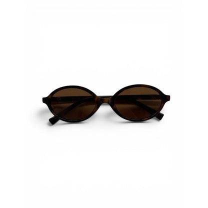 Miu Miu Oval Tortoiseshell Sunglasses