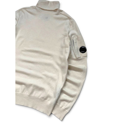 C.P. Company Men’s Turtleneck Lens Knit Sweater