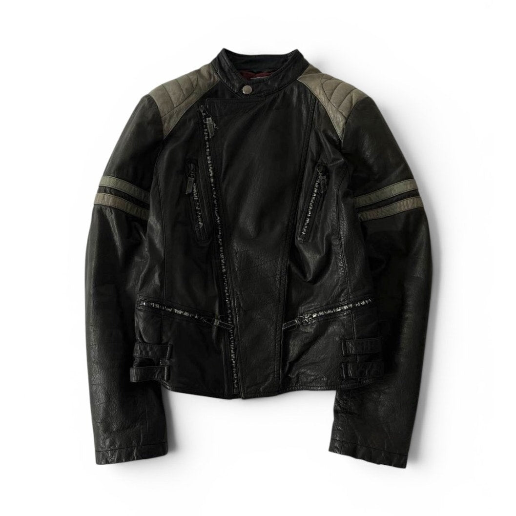 Jean Paul Gaultier Leather Vintage Moto Jacket
