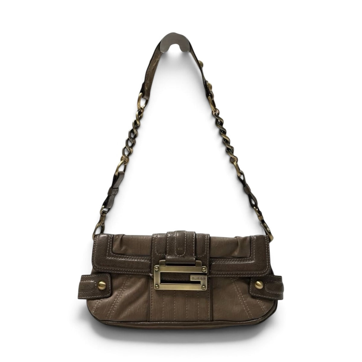 Guess Vintage Shoulder Leather Bag