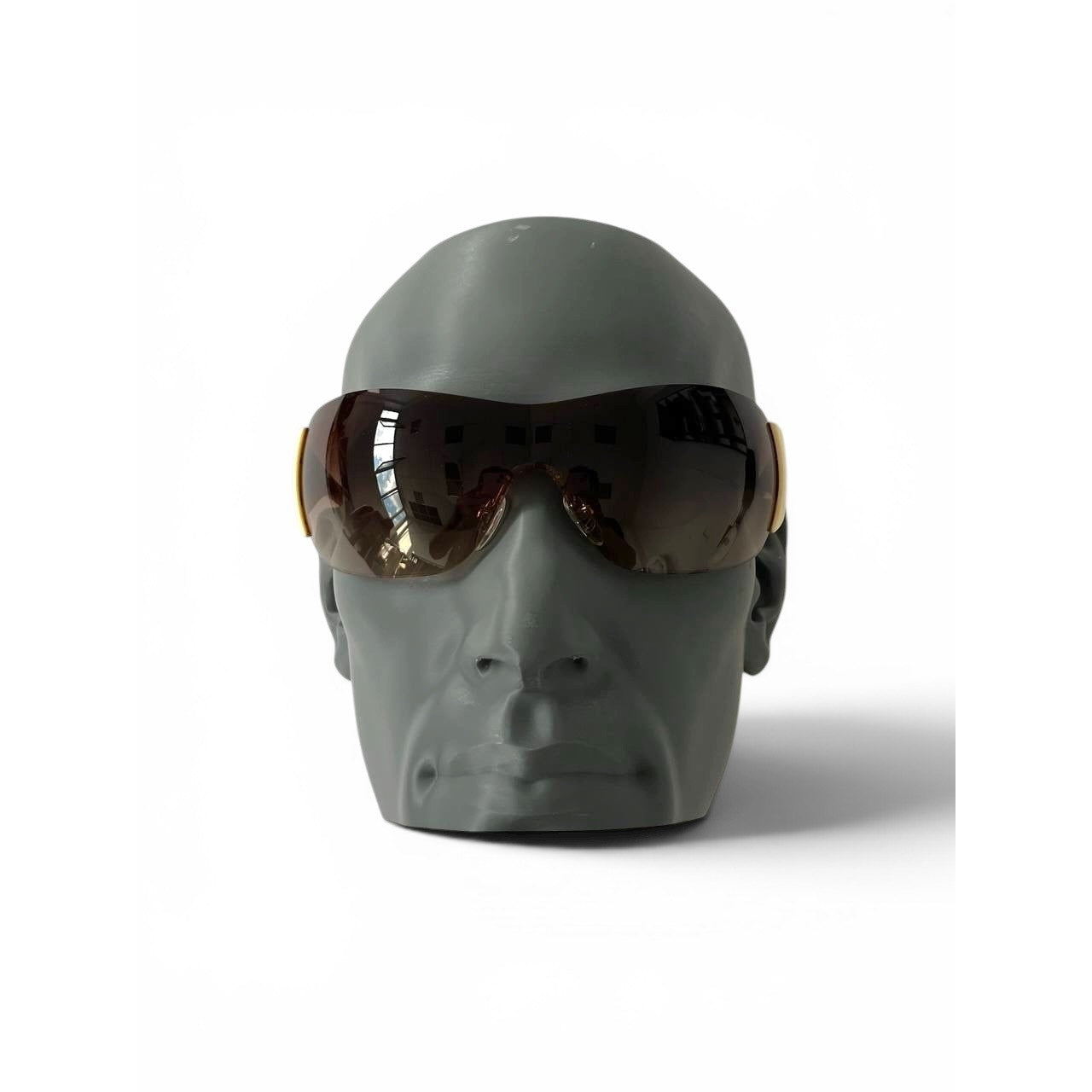 Prada Cream Shield Sunglasses
