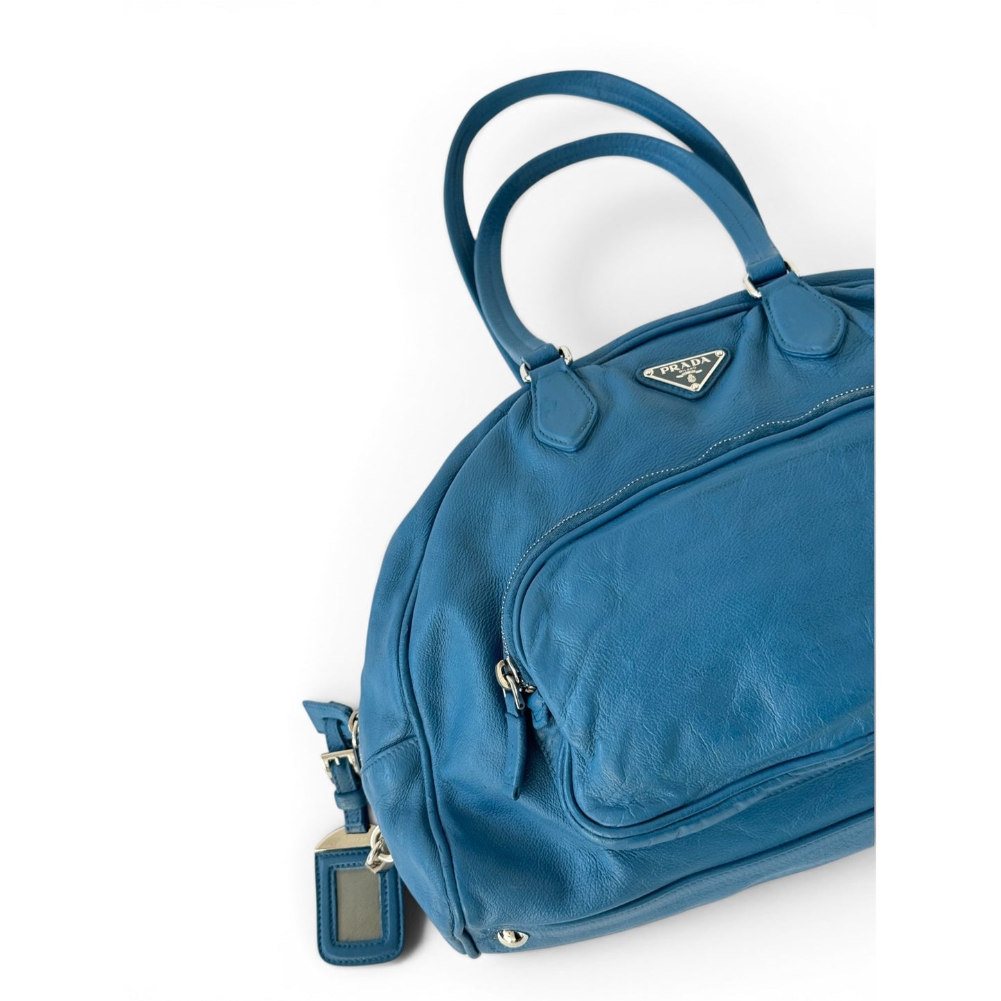 Prada Bowling Leather Bag