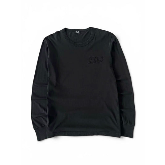 Dolce & Gabbana Embroidered Logo Long Sleeve