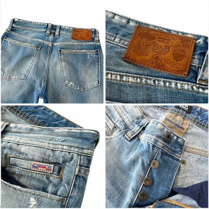 Dolce & Gabbana D&G Power Straight Leg Jeans