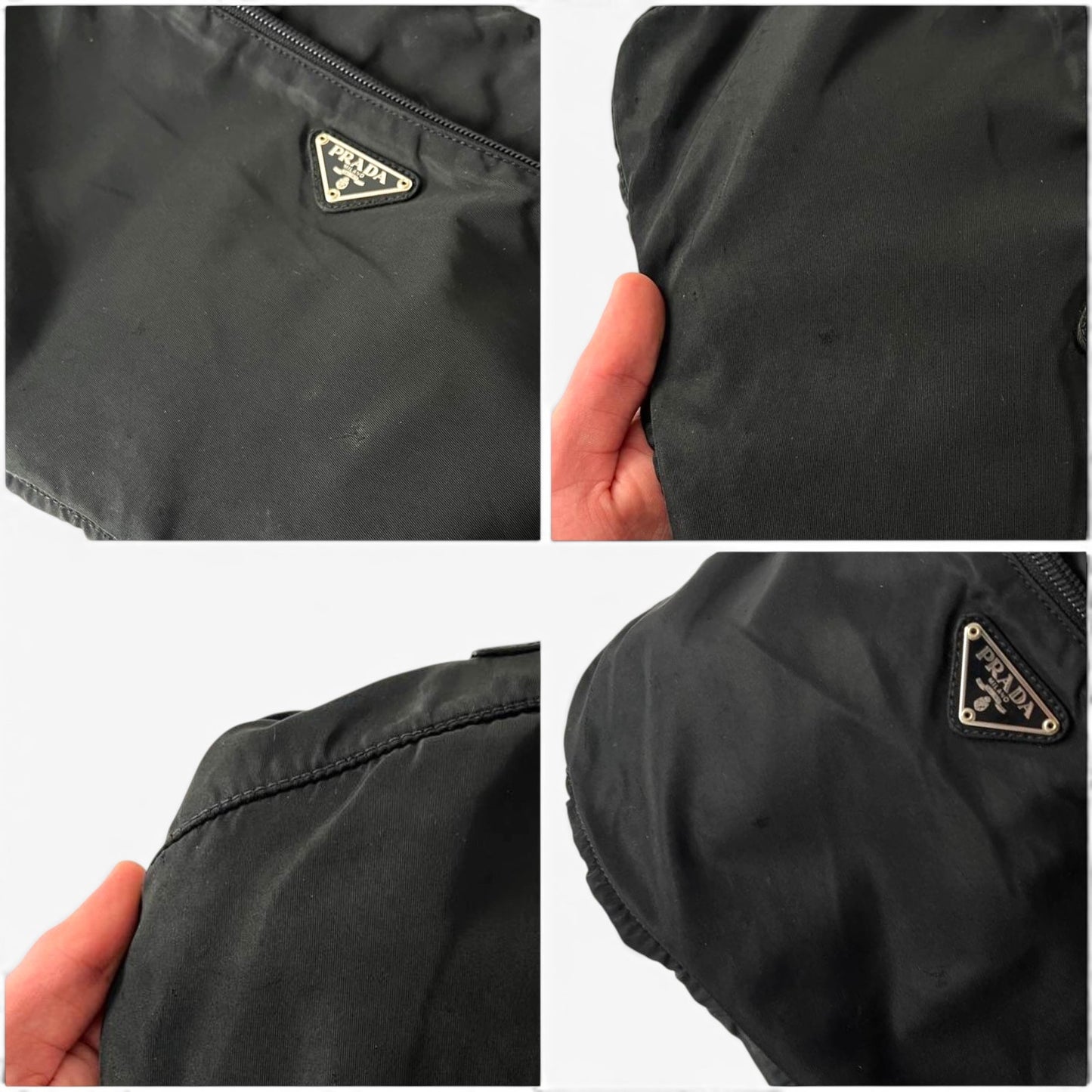 Prada Tessuto Nylon Shoulder Bag
