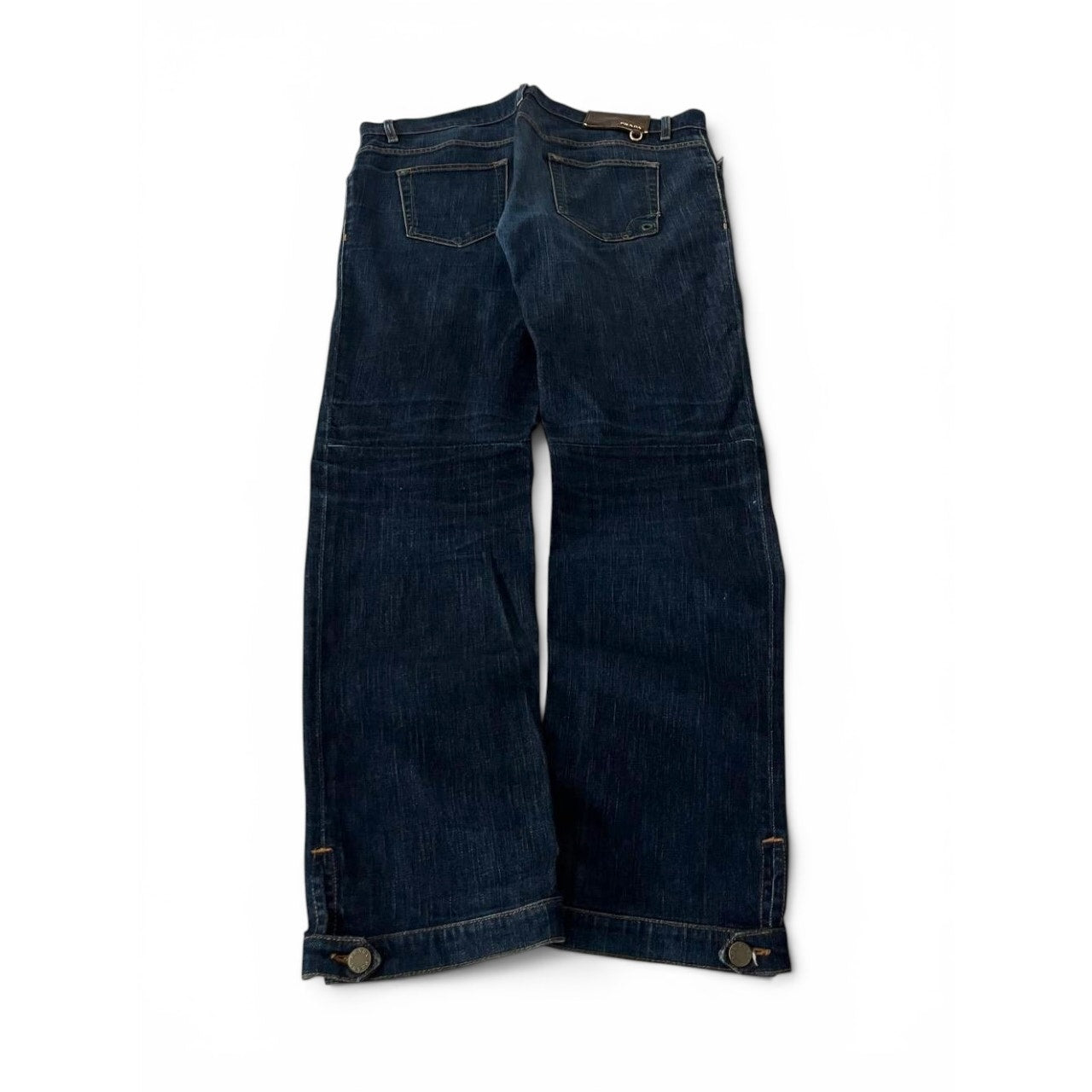 Prada Wide Leg Denim Jeans