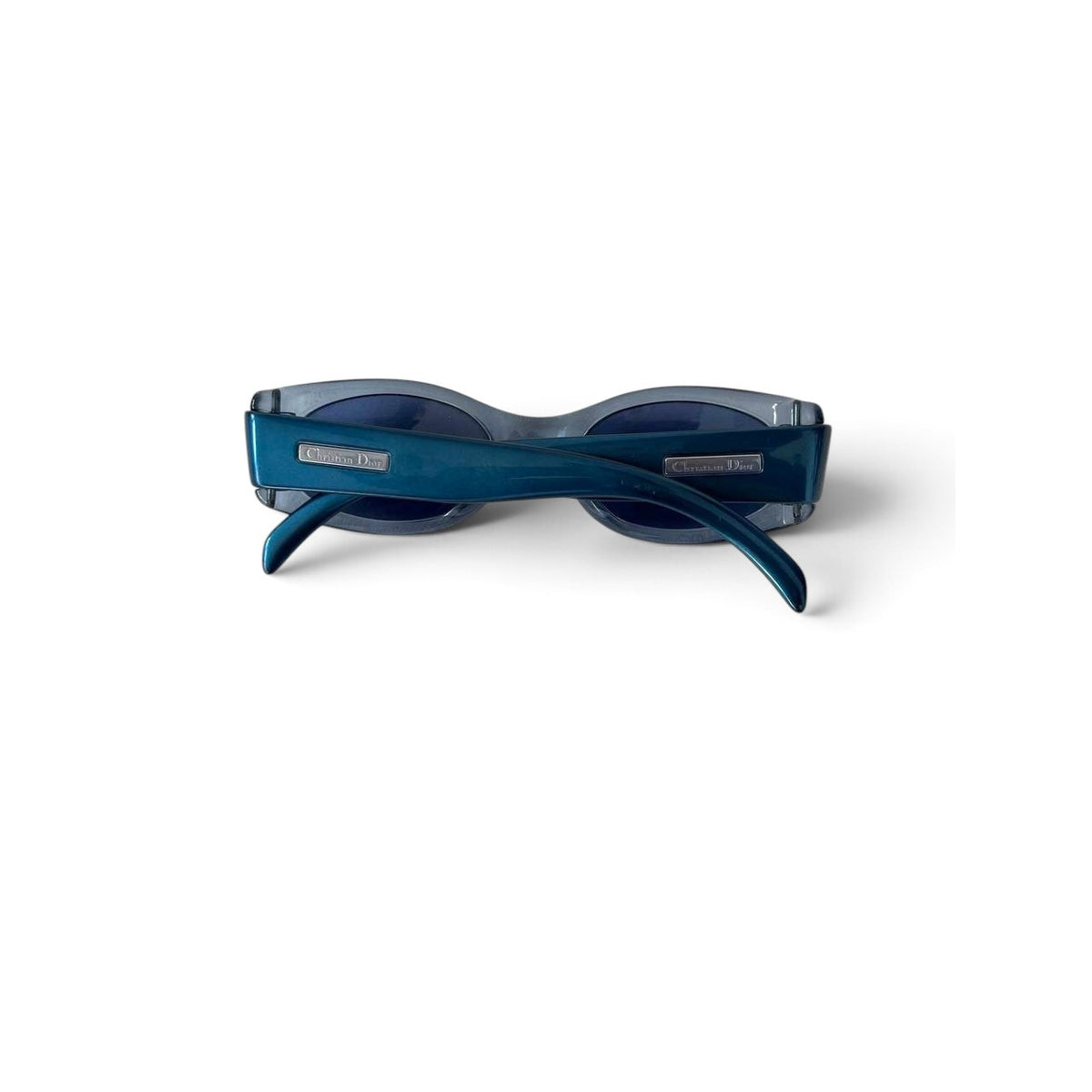 Christian Dior Manhattan Sunglasses Blue Transparent Frame