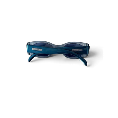 Christian Dior Manhattan Sunglasses Blue Transparent Frame