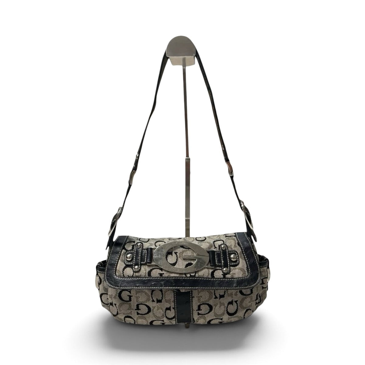 Guess Monogram Shoulder Bag