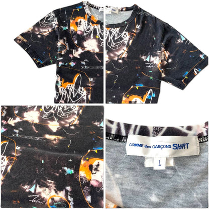 Comme des Garçons SHIRT Abstract Print T-Shirt