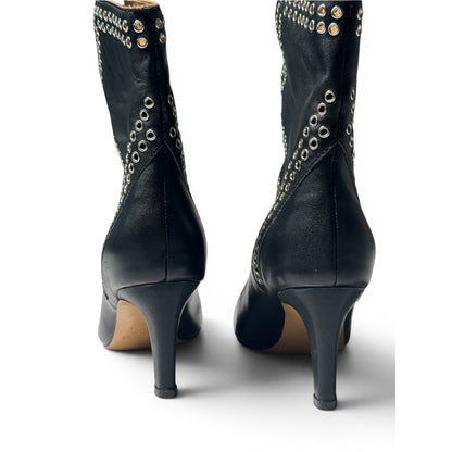 Isabel Marant Studded Leather Ankle Boots