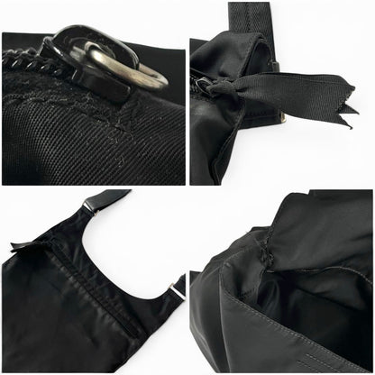 Prada Black Nylon Shoulder Bag