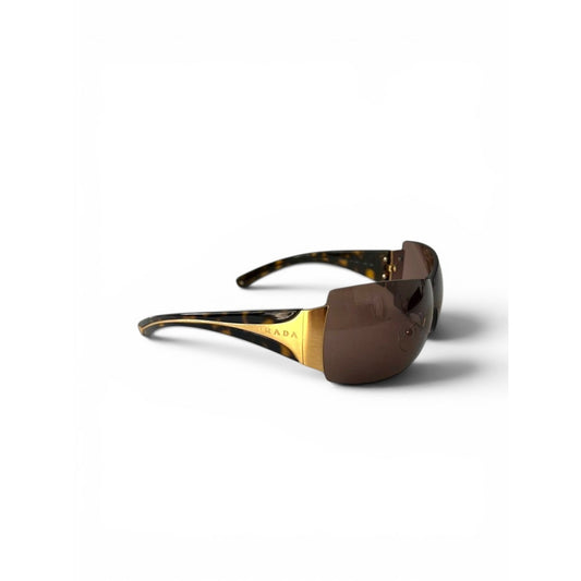 Prada Brown Shield Sunglasses