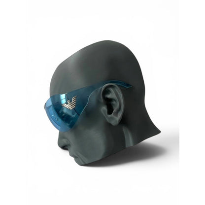 Emporio Armani Blue Shield Sunglasses