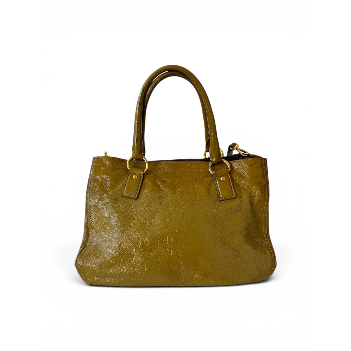 Prada Vitello Shine Shopping Tote Bag