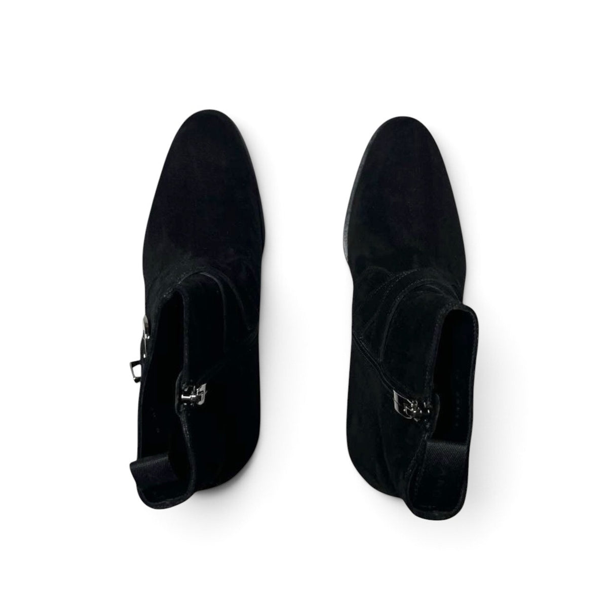 Giuseppe Zanotti Suede Buckle Ankle Boots