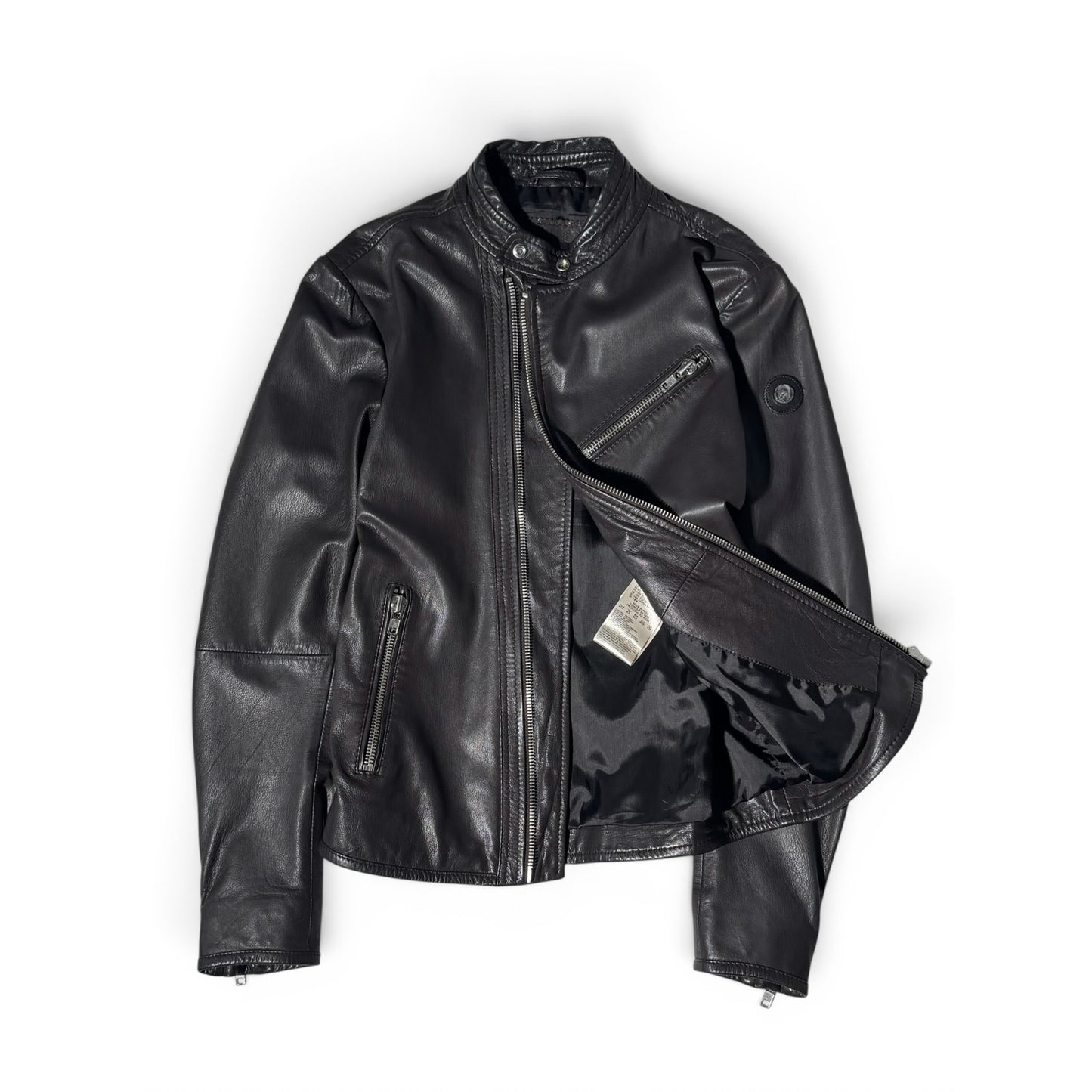 Diesel Archive Brown Leather Jacket