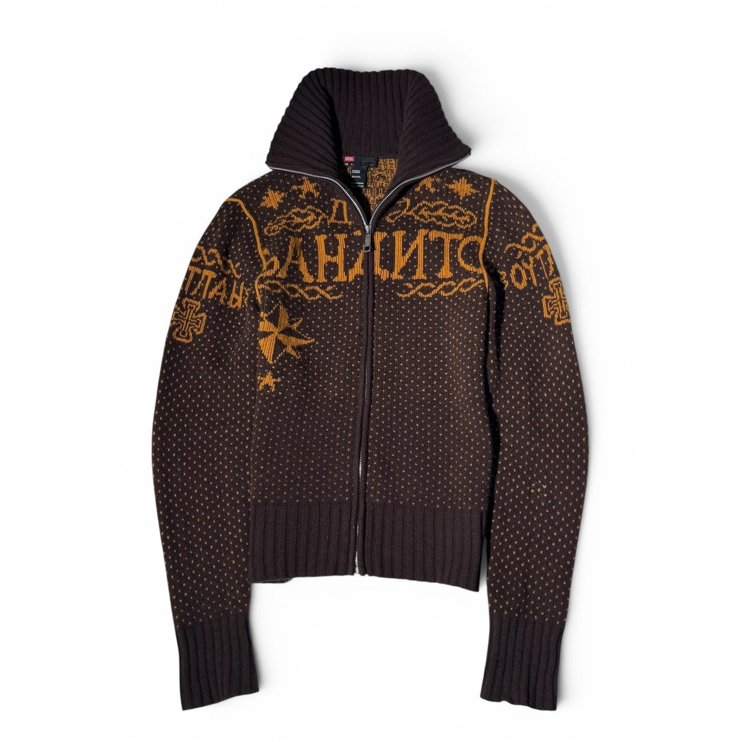 FW04 Diesel "Bandits" Wool Knit Sweater