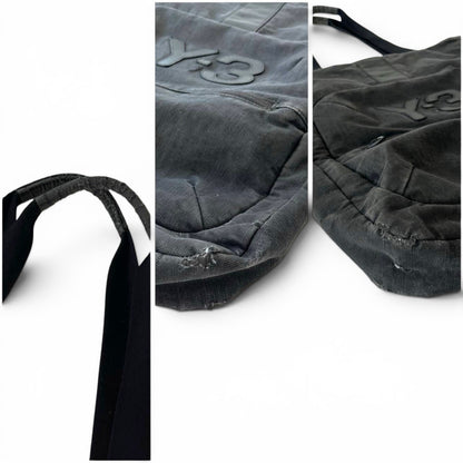 Y-3 Yohji Yamamoto Faded Tote Shopper Bag