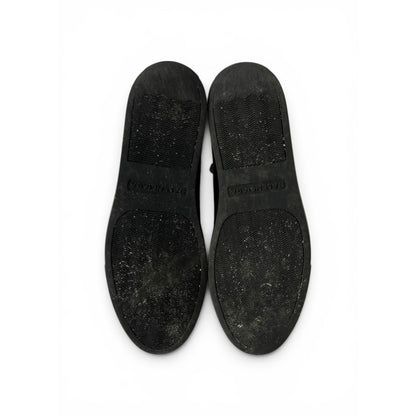 Balenciaga Arena Mid Sneakers Black Leather