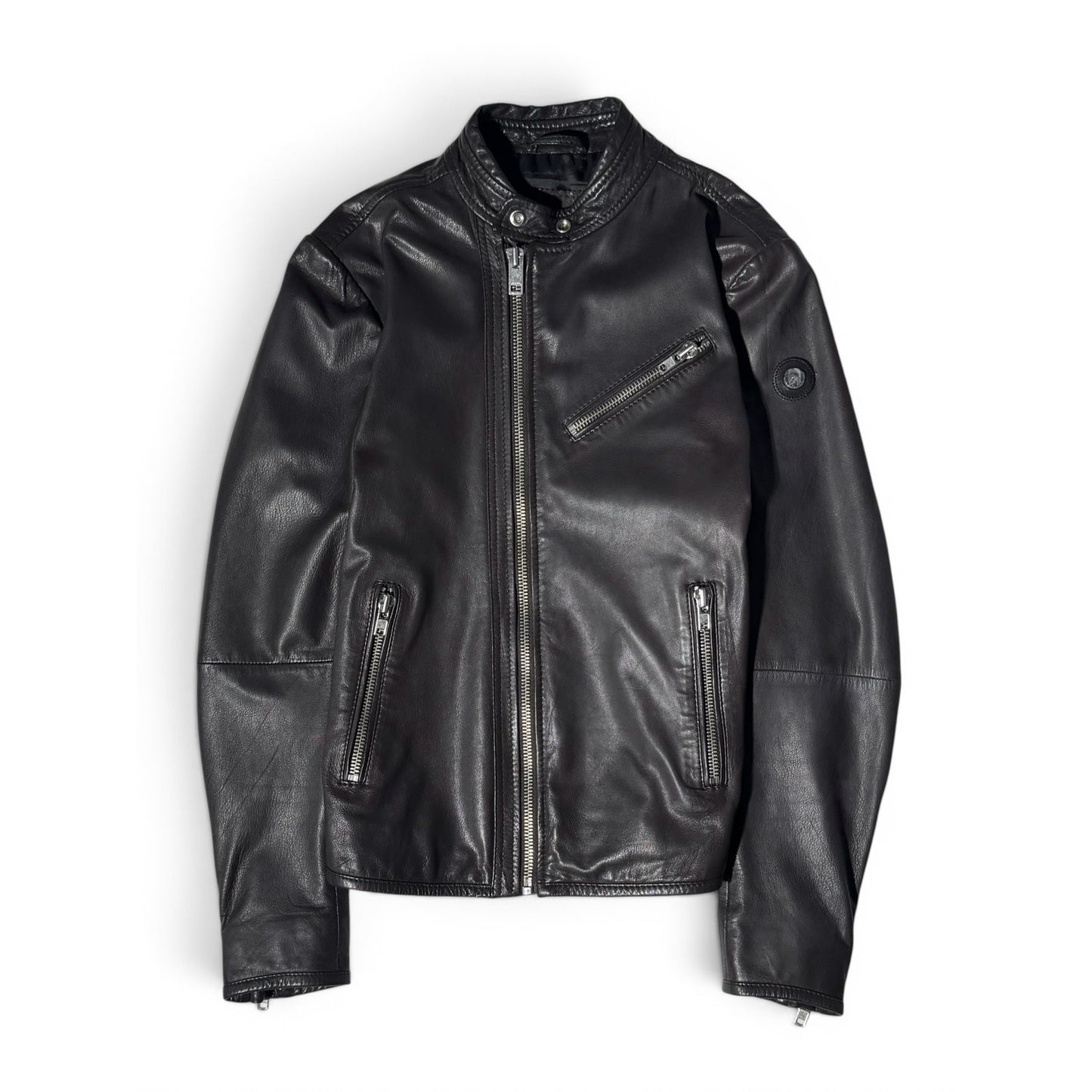Diesel Archive Brown Leather Jacket