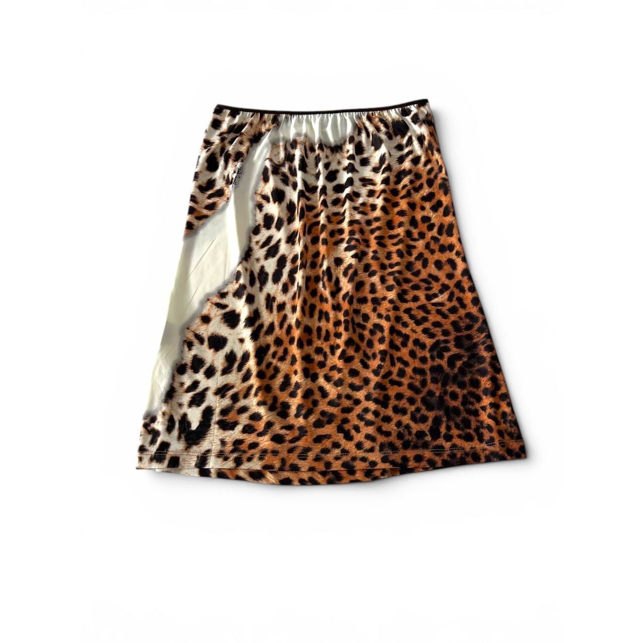 Roberto Cavalli Leopard Print Top & Skirt Set