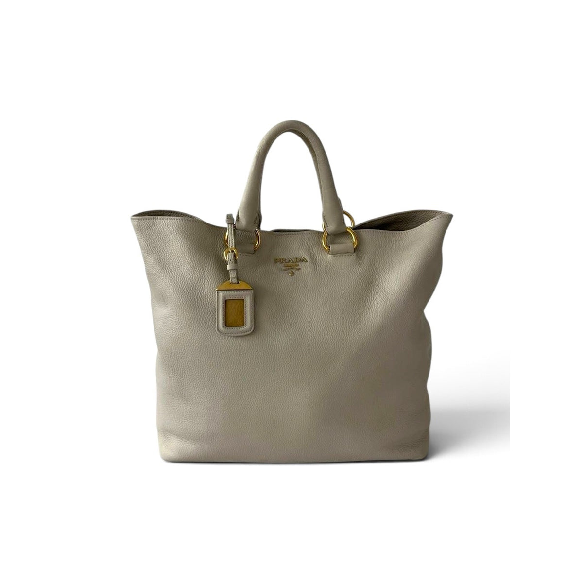 Prada Vitello Daino Leather Tote Bag
