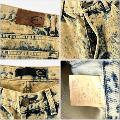 Just Cavalli Acid Wash Jeans