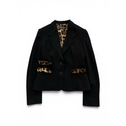 Dolce & Gabbana Cropped Wool Blazer