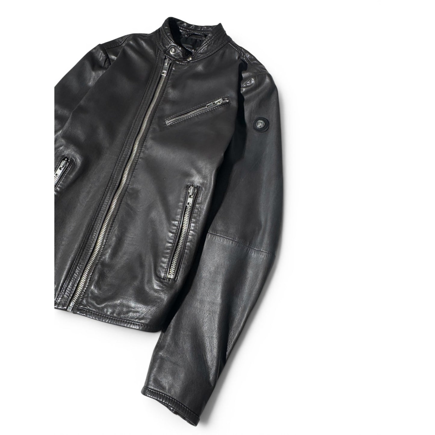 Diesel Archive Brown Leather Jacket