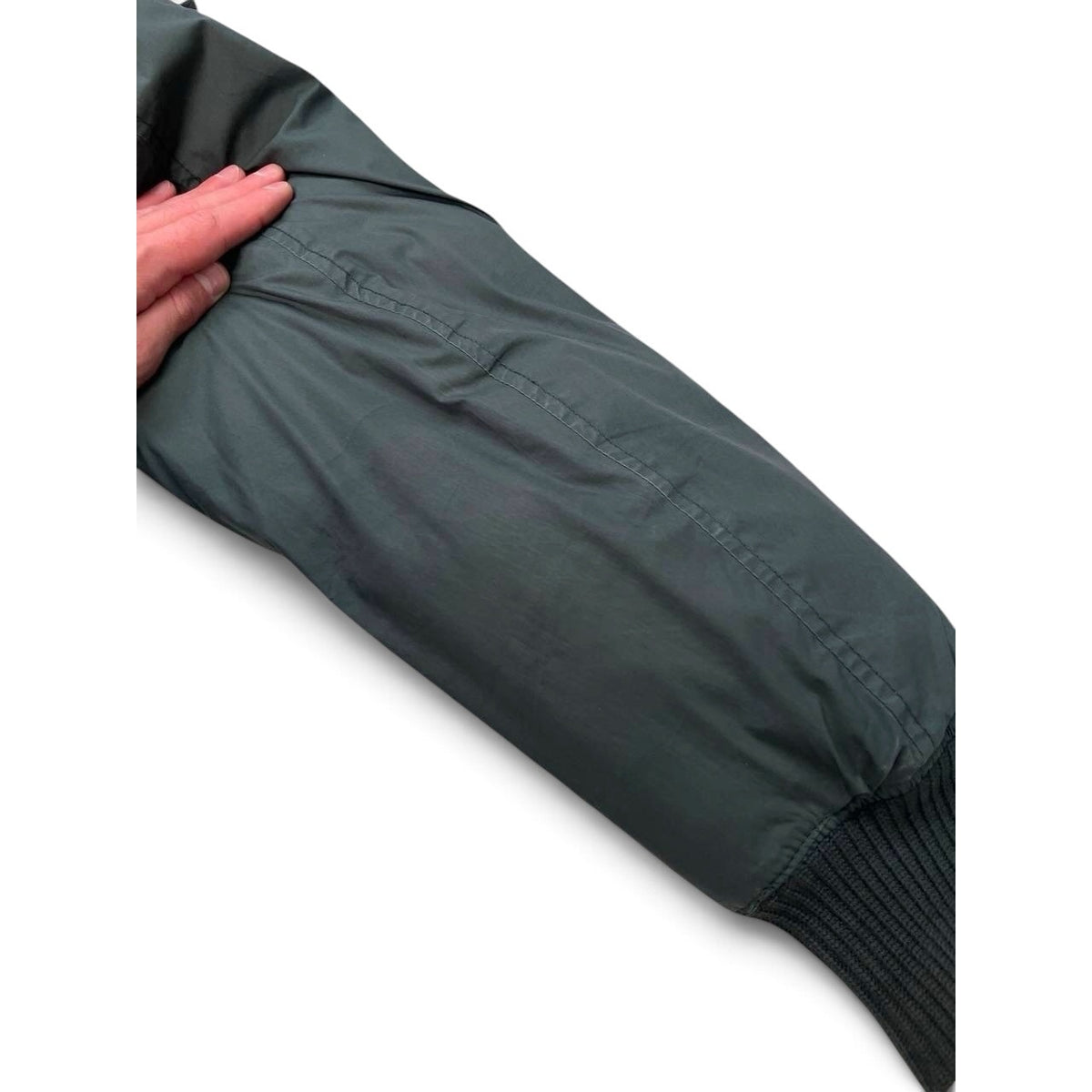 Diesel Men’s Fur Hood Bomber Jacket