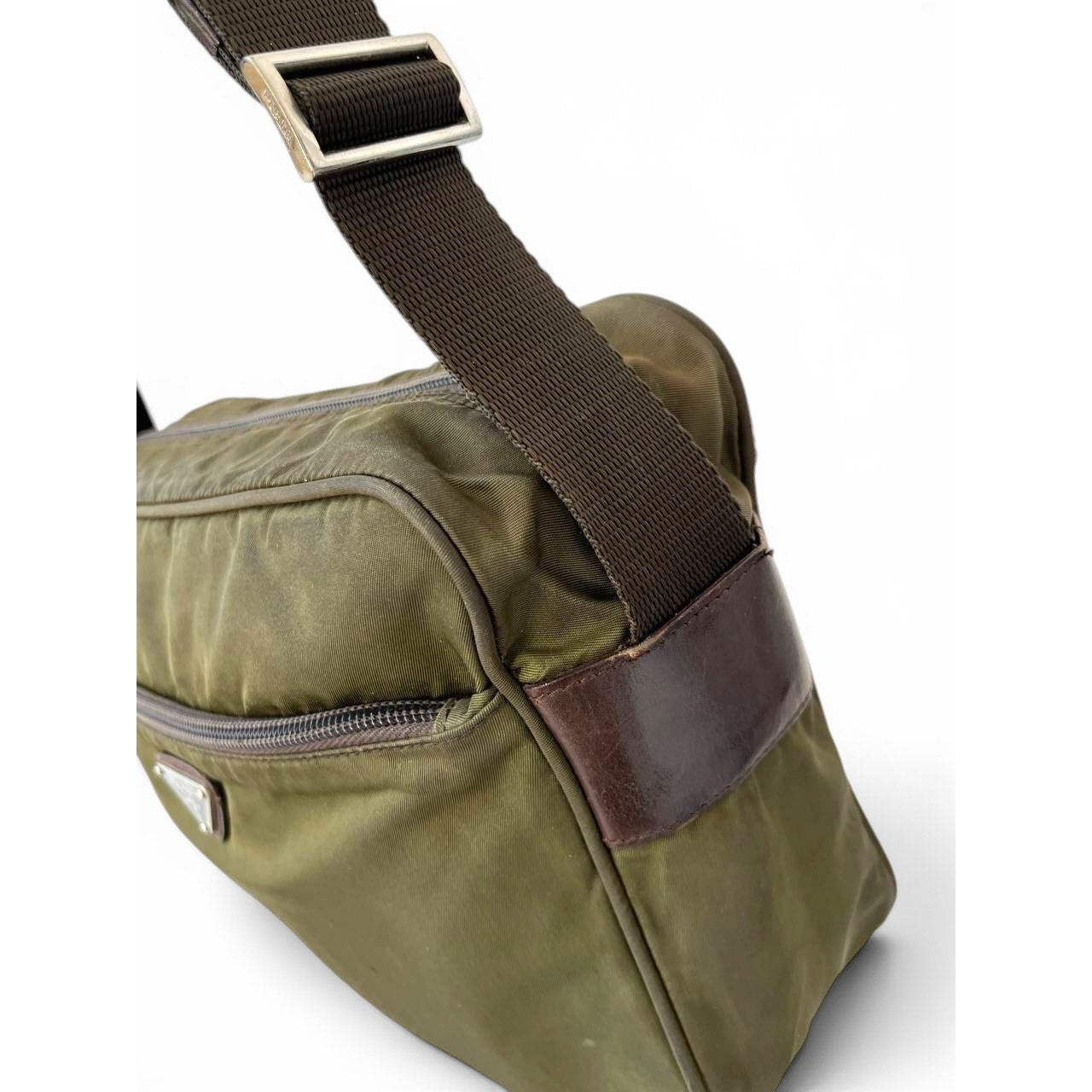Prada Nylon Messenger Bag