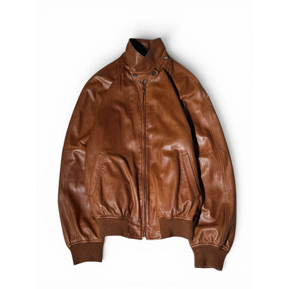 Ralph Lauren Purple Label Lambskin Leather Jacket