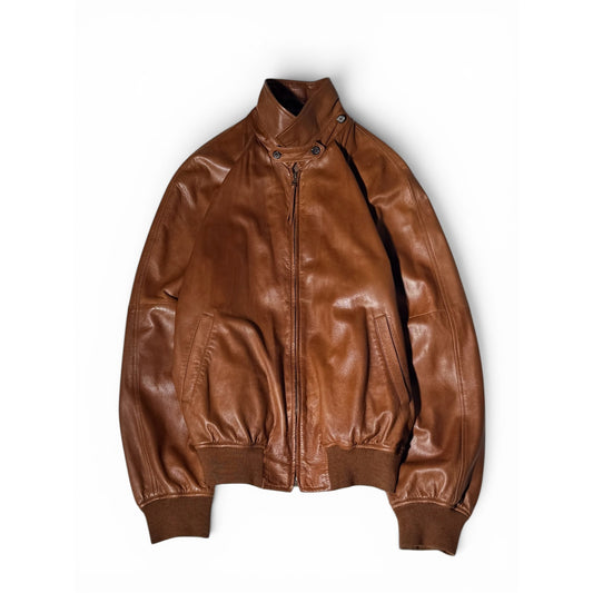 Ralph Lauren Purple Label Lambskin Leather Jacket