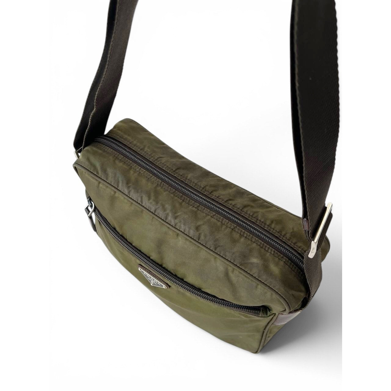 Prada Nylon Messenger Bag