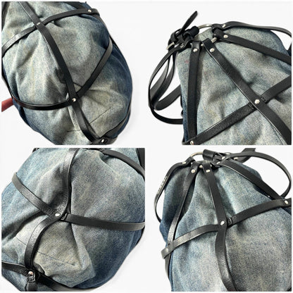 Diesel Denim Harness Shoulder Bag