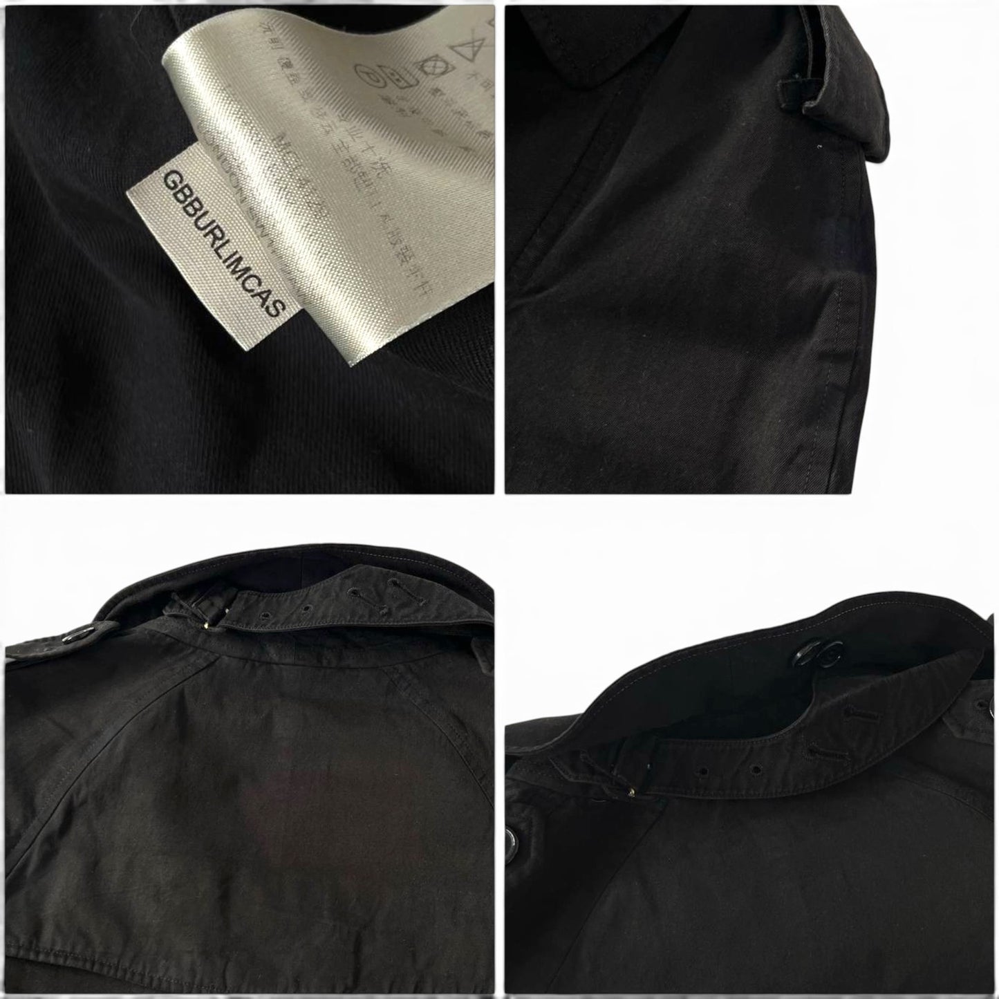 Burberry Black Trench Coat