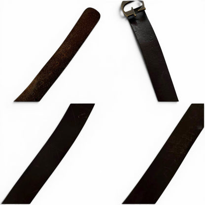 Dolce & Gabbana D&G Logo Leather Belt