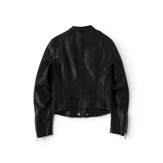 Diesel Lambskin Leather Racer Jacket