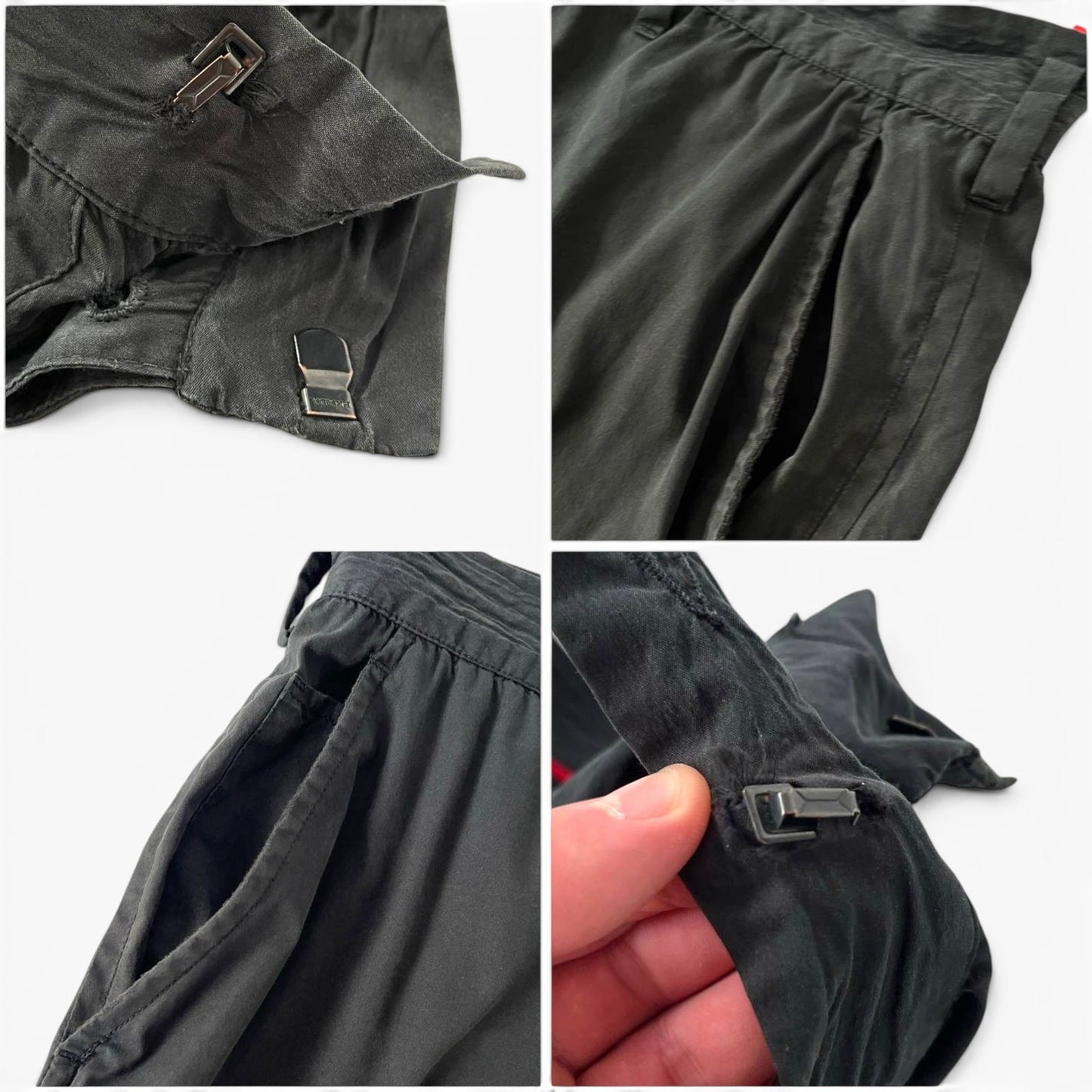 Prada Sport Linea Rossa Technical Nylon Pants