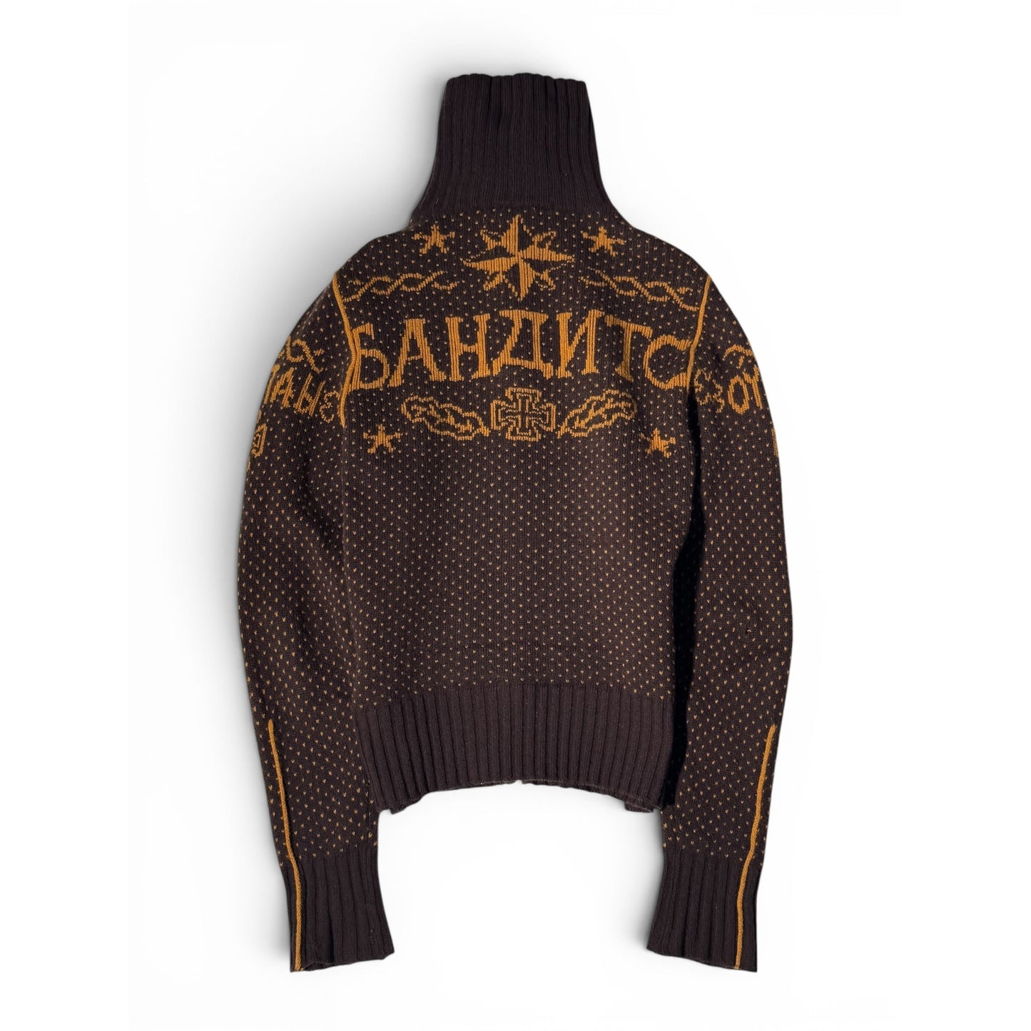 FW04 Diesel "Bandits" Wool Knit Sweater